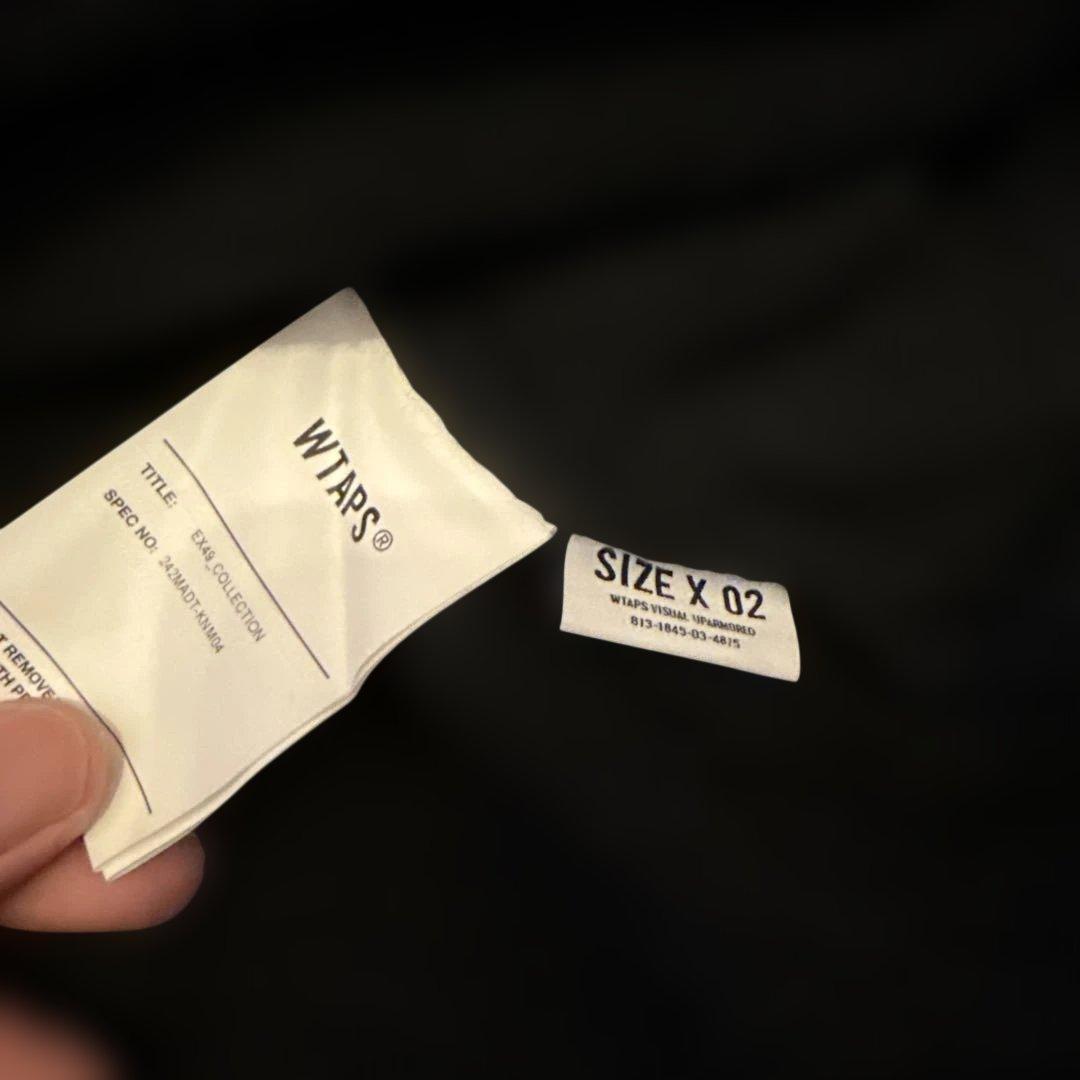 wtaps ニット　黒　Mサイズ