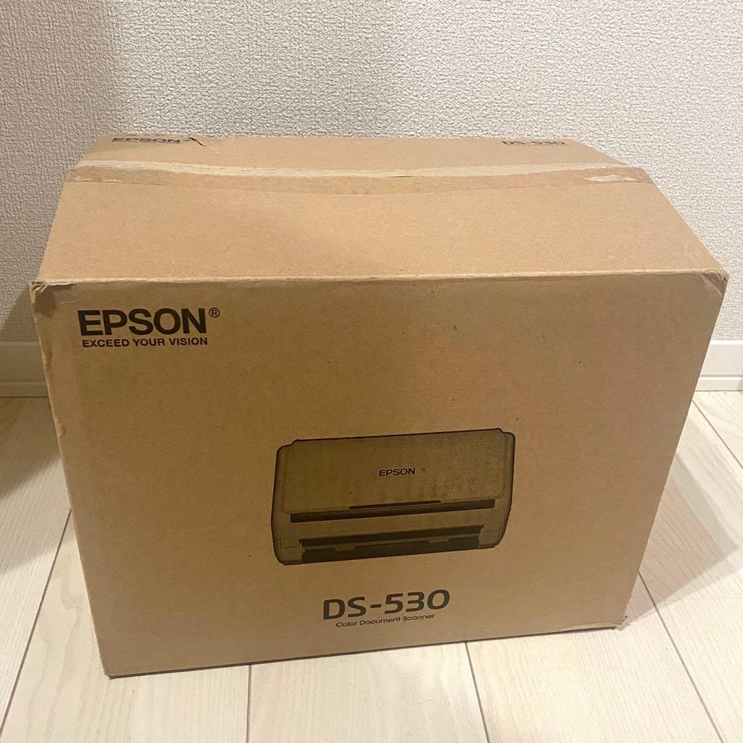 EPSON エプソン★スキャナー DS-530/箱付き/付属品すべて有り/美品