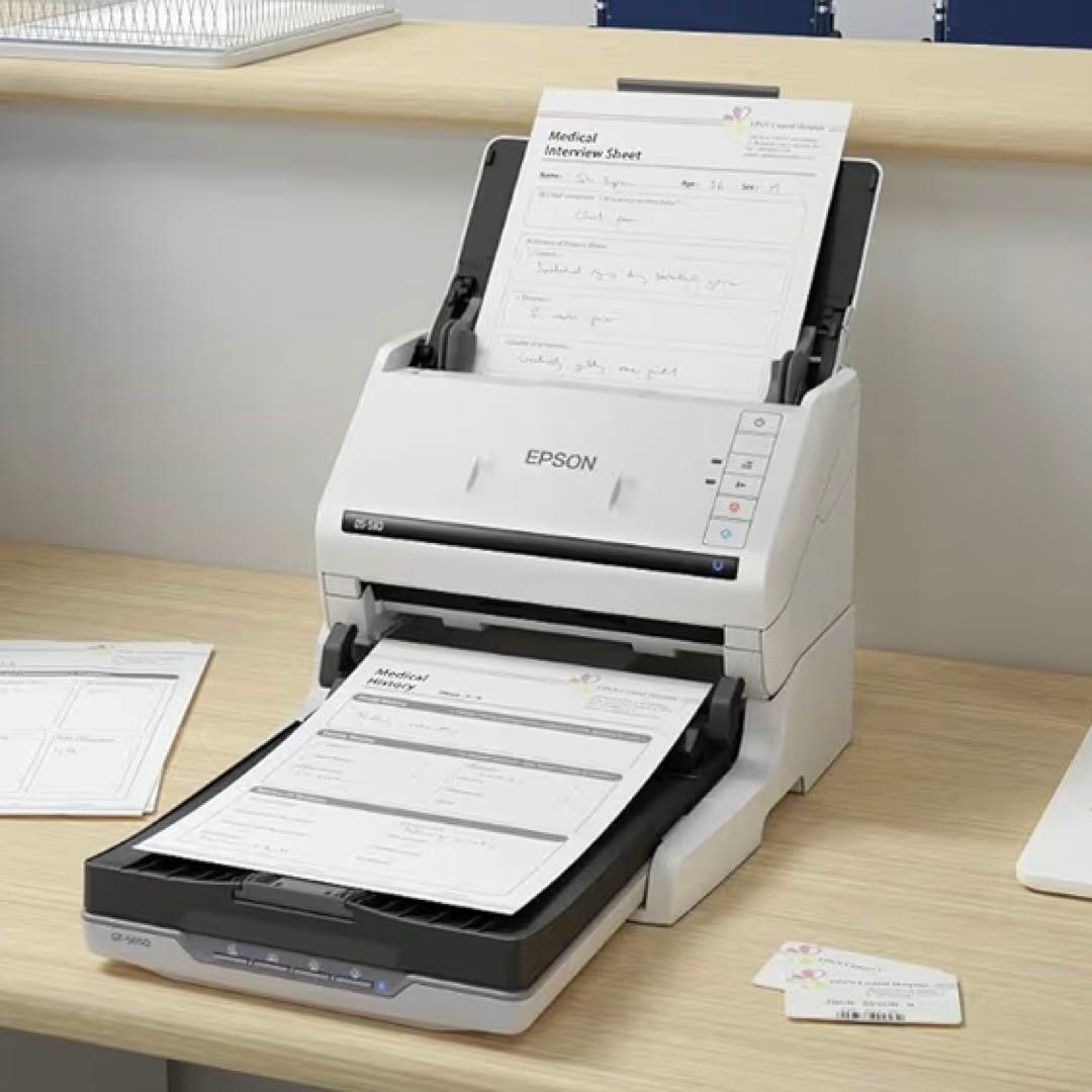 EPSON エプソン★スキャナー DS-530/箱付き/付属品すべて有り/美品