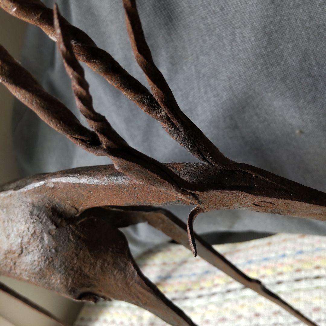 ヴィンテージ！北欧アイアンオブジェ！ハンドメイド大型トナカイ！美品！