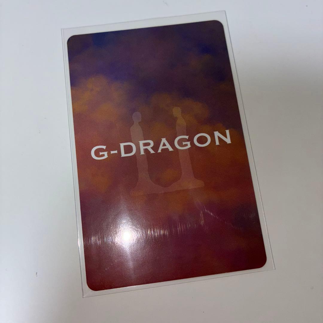 Bigbang GD ジヨンG-DRAGON 展覧会入場特典カード トレカ