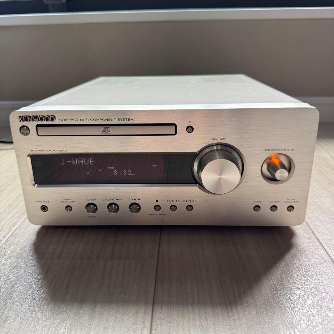 【動作品】KENWOOD R-K711 LS-K711 ミニコンポ 2009年製