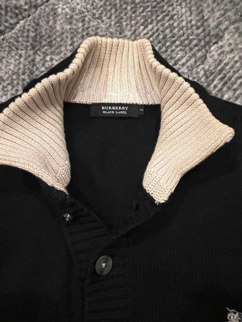 極美品 バーバリーブラックレーベル　ニット セーター