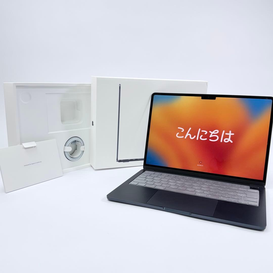 【美品】MacBook Air m2 8GB 13.6インチ ミッドナイト