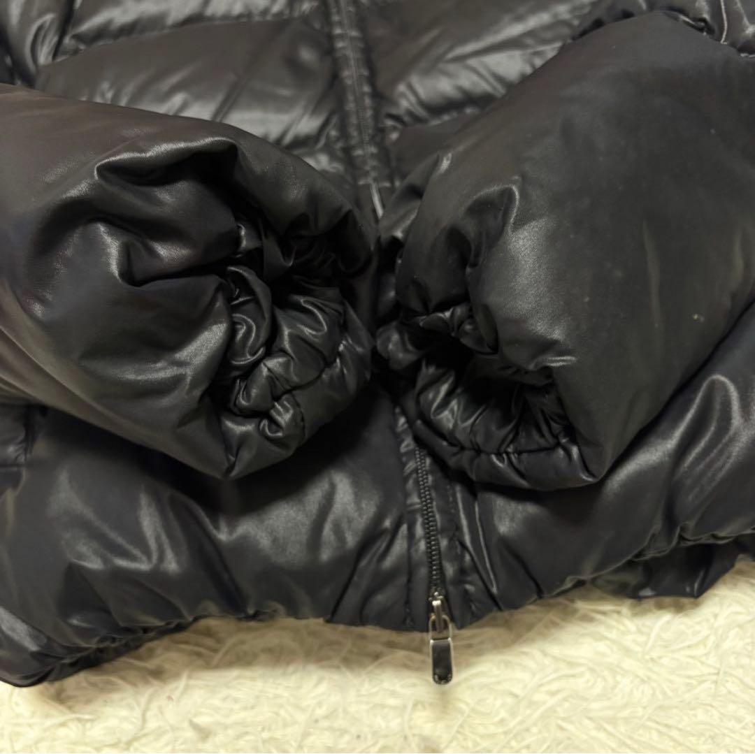 DUVETICA ファー ダウンジャケット ブラック y2k 38 短丈