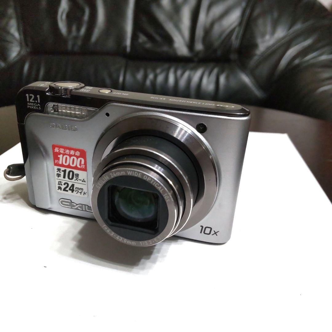 CASIO EXILIM・ EX-H10・ コンパクトデジタルカメラ・動作品