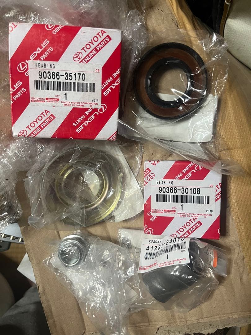 ZN6で使用 シム増し？純正トルセンLSD おまけ付 JZX90、JZX100