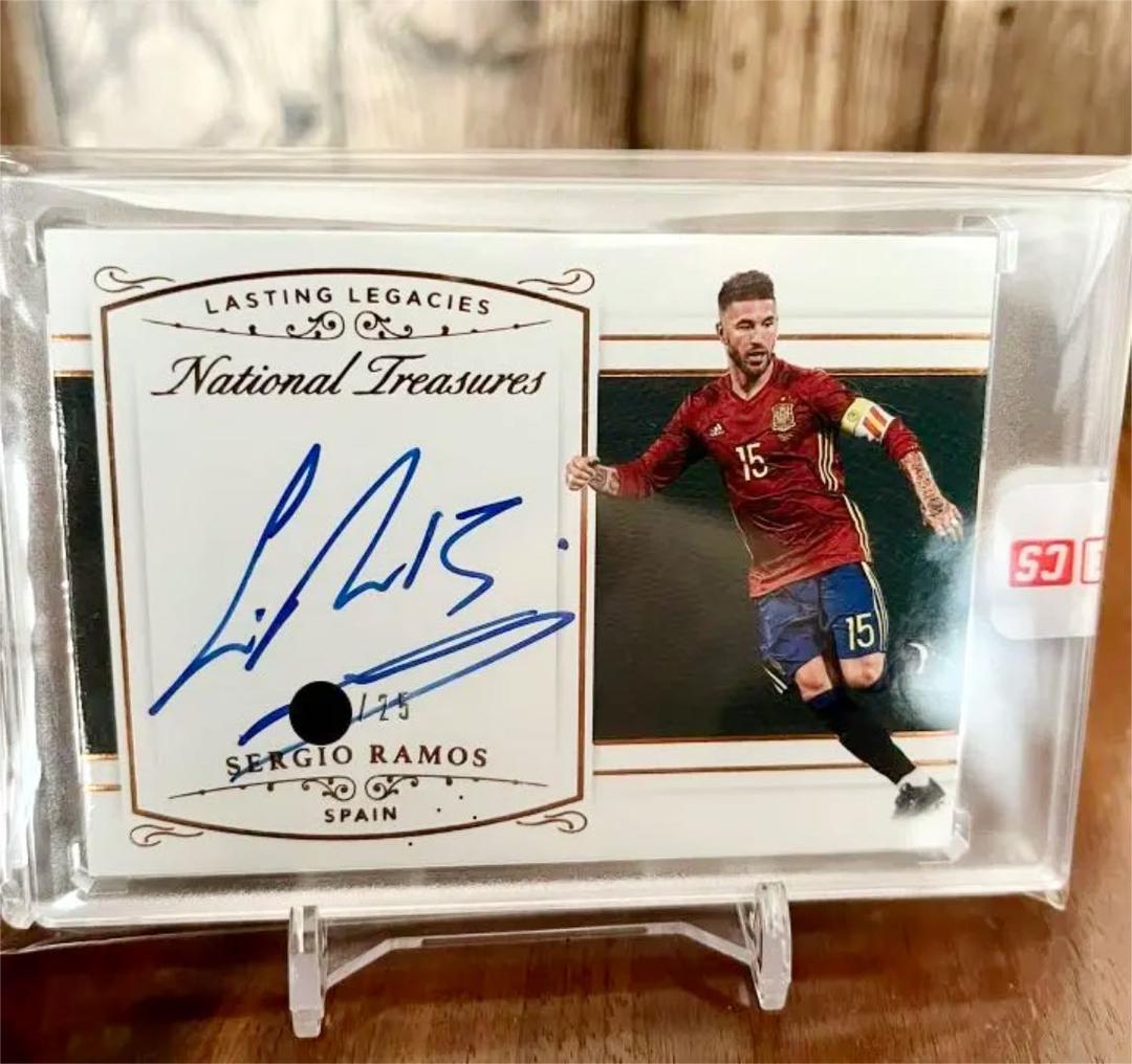 セルヒオ　ラモス　　直筆サインカード