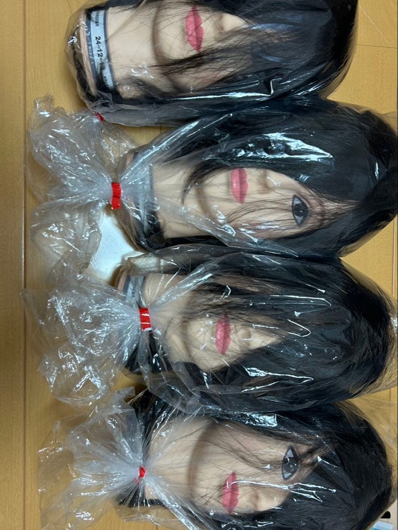 国家試験用 三矢 24-12-13 カットウィッグ4個セット