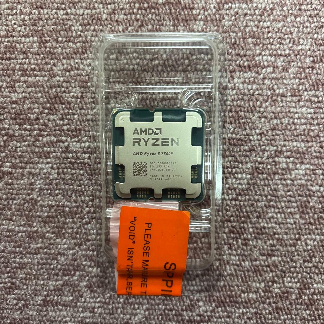 (未使用新品) AMD Ryzen5 7500F CPU バルク