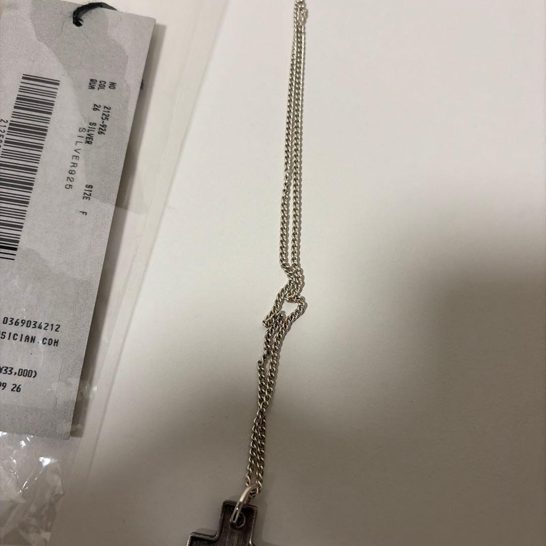 ラッドミュージシャン定価36300 CROSS KEY NECKLACE
