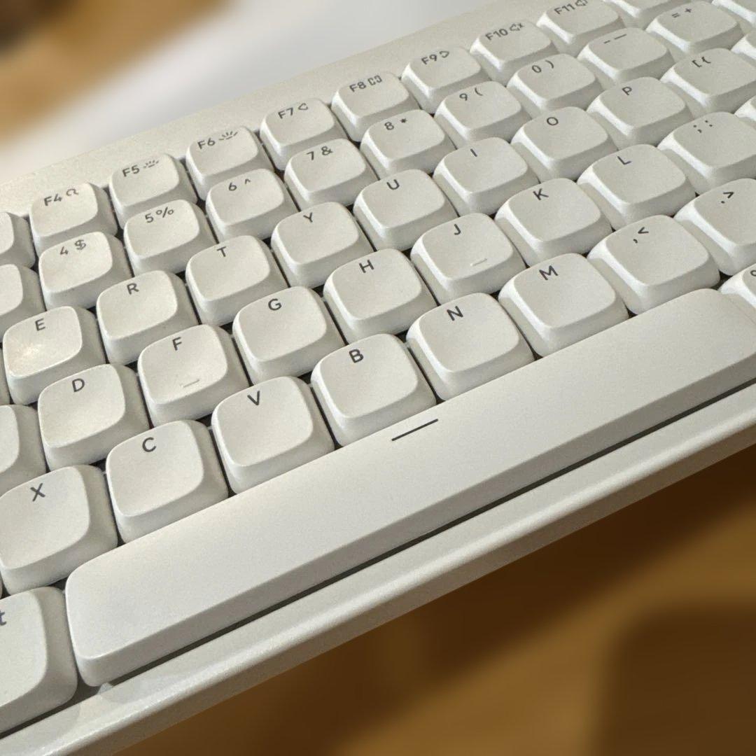 Lofree Flow Lite 84 ホワイト US配列 ロープロキーボード