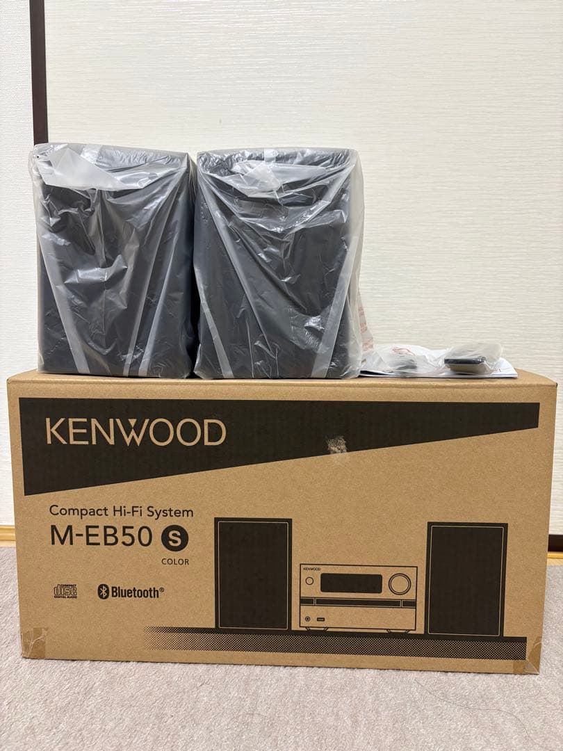 KENWOOD M-EB50 S スピーカー、リモコンのみ ブラック