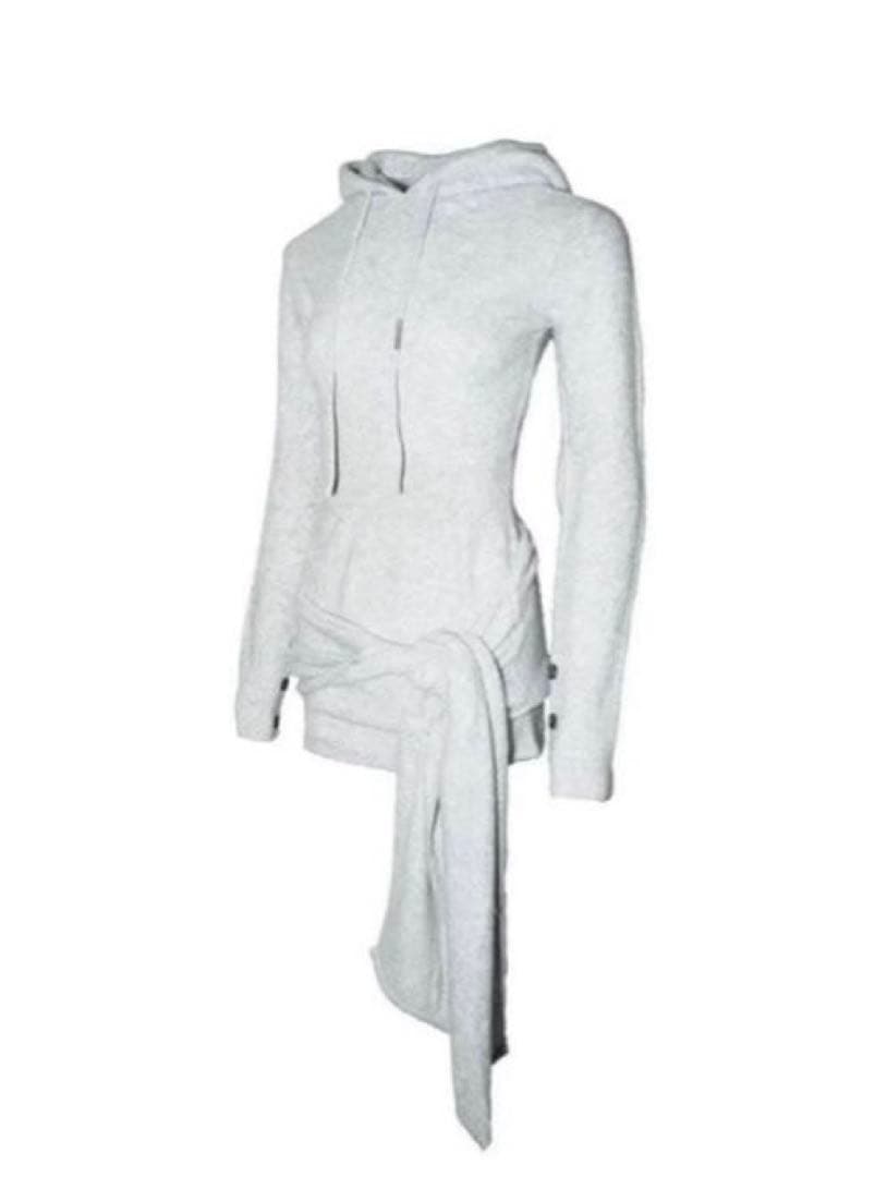 ワンピース theredthread S draped knit dress mini