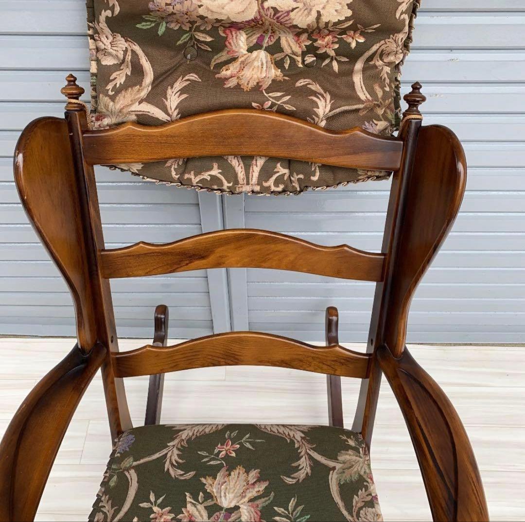 カリモクコロニアルシリーズロッキングチェア