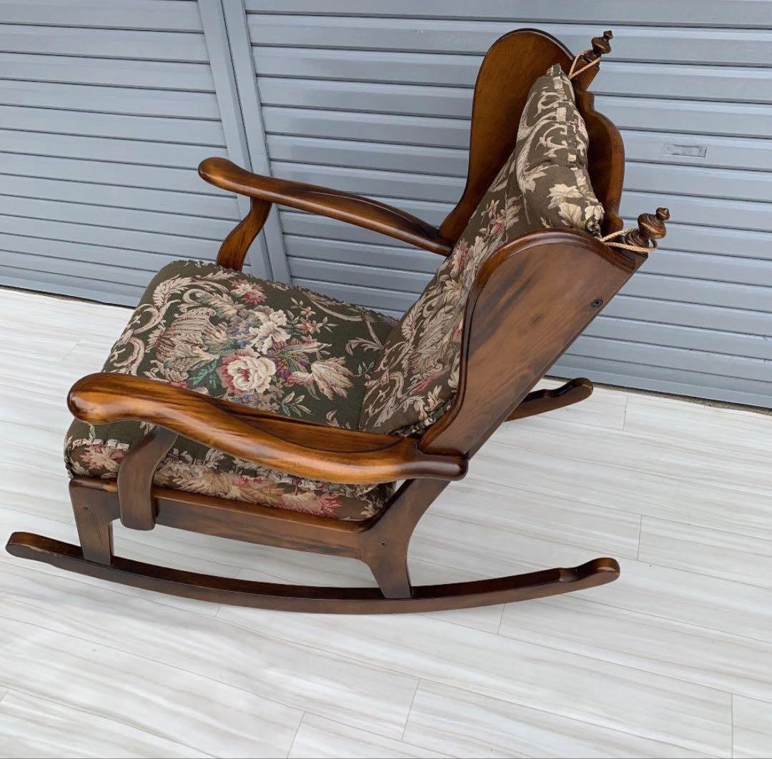 カリモクコロニアルシリーズロッキングチェア