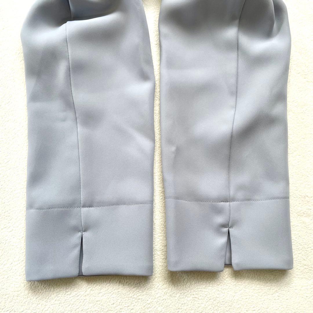 極美品✨ナチュラルビューティーベーシック 洗えるノーカラー スーツ セットアップ