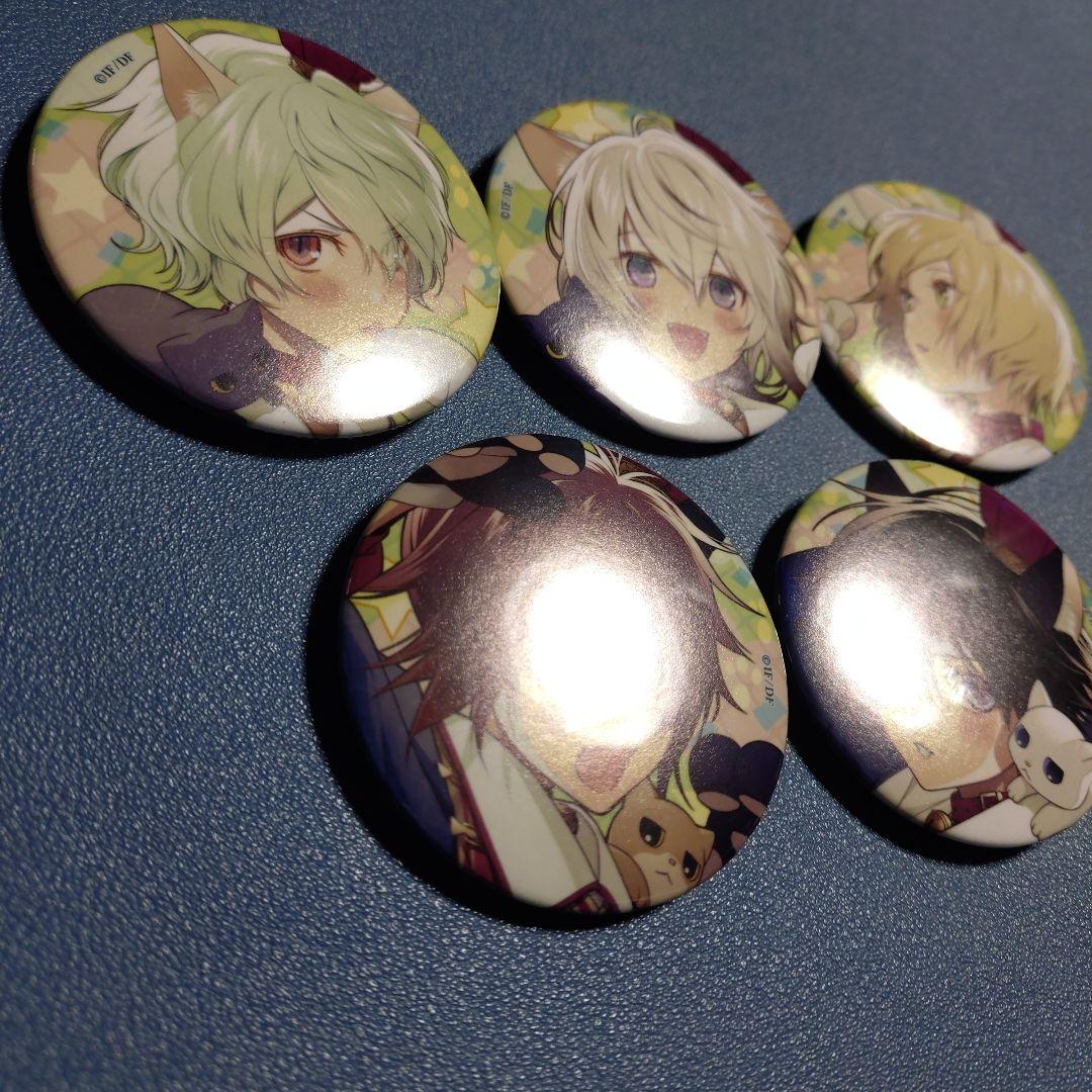 缶バッジセット　Collar×Malice　カラマリ　幼少期　猫