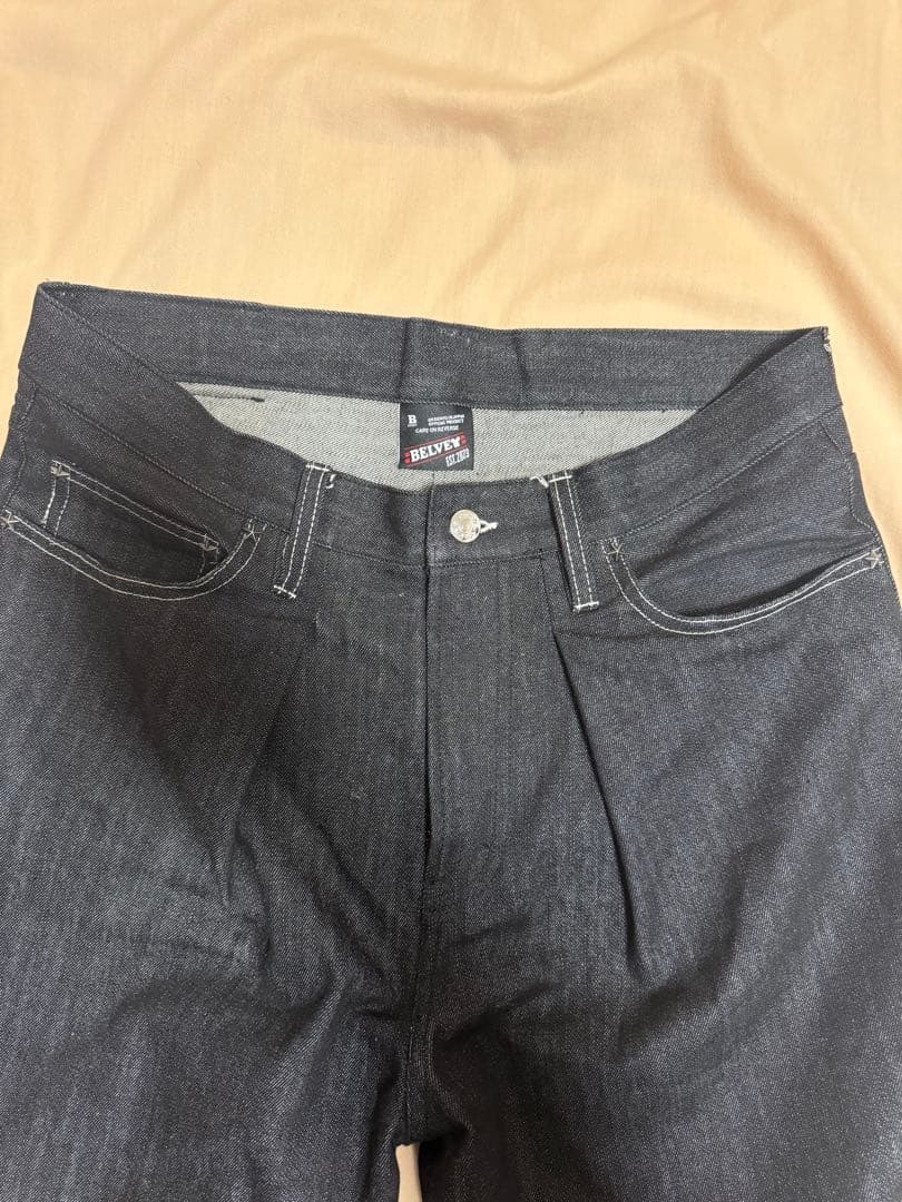 パンツ BELVET Classic Rigid Tuck pants