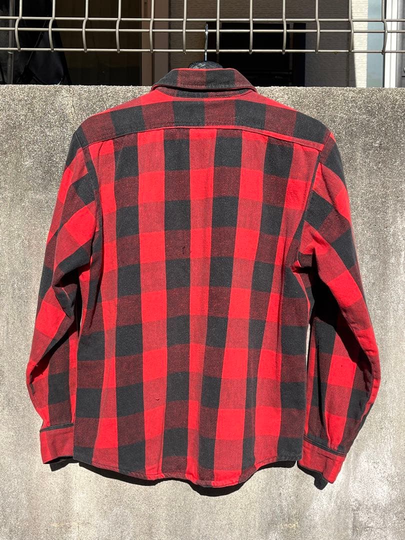 70s-80s USA製　FIVE BROTHER ヘビーネルシャツ M