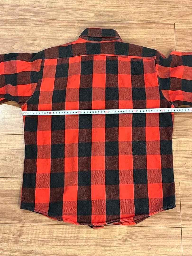 70s-80s USA製　FIVE BROTHER ヘビーネルシャツ M