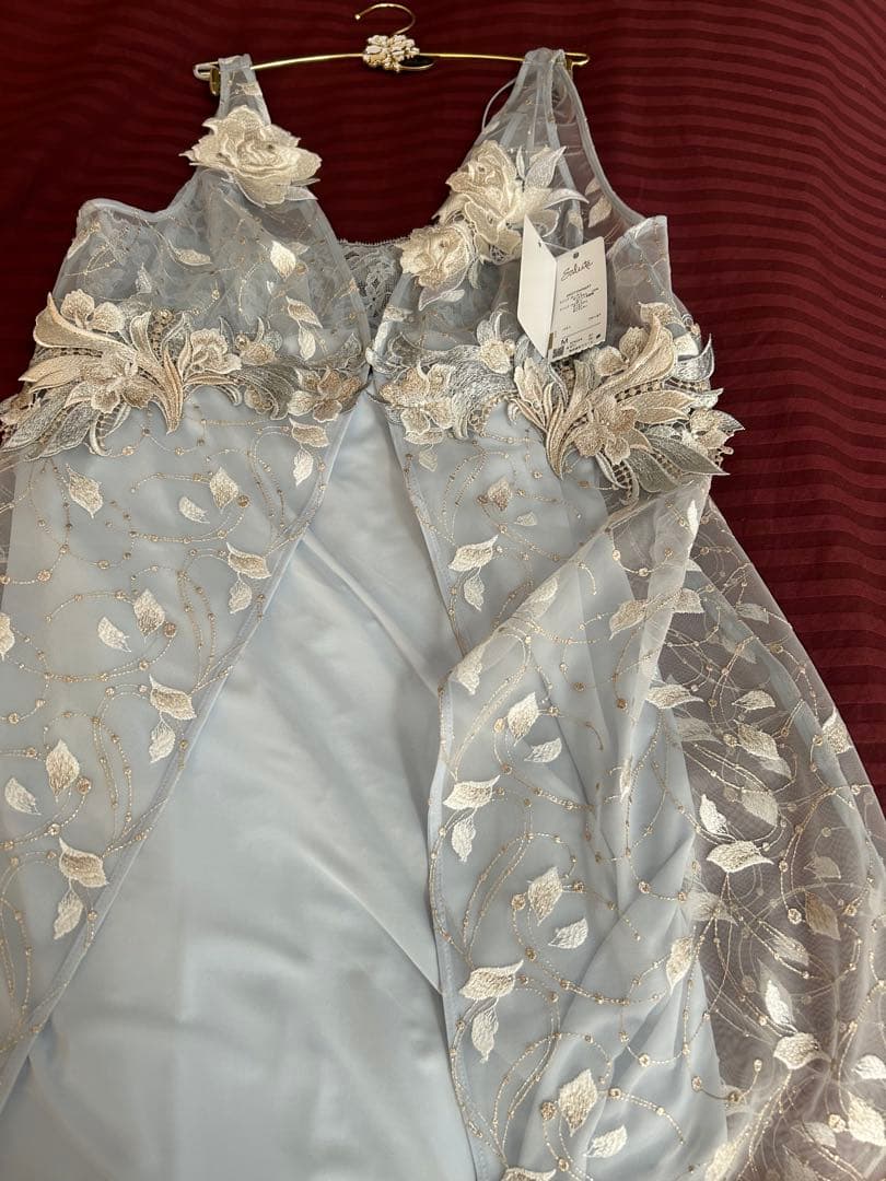 サルート24gスリップドレス　ガーターベルト