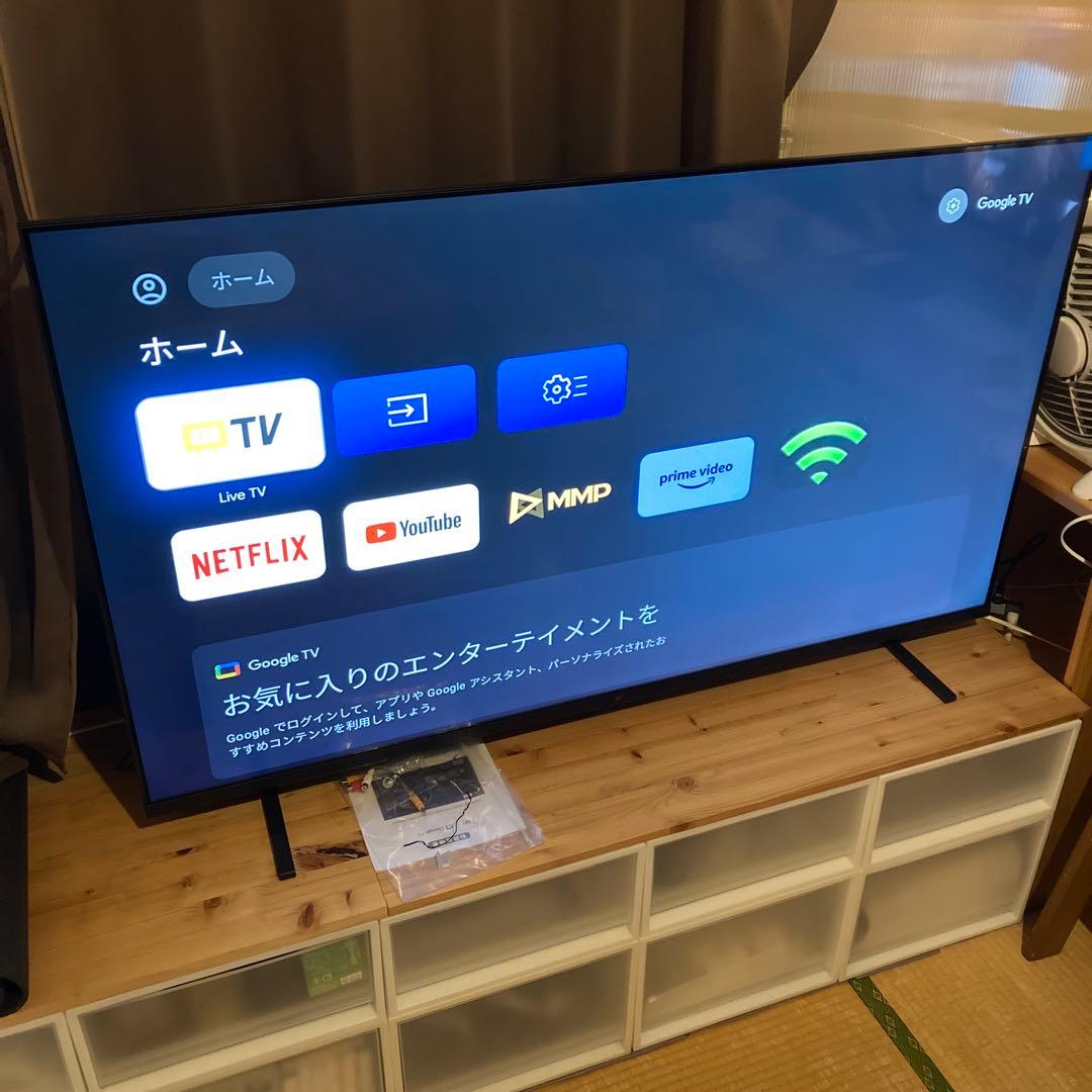 FPDチューナーレステレビ 55型 スマートテレビ
