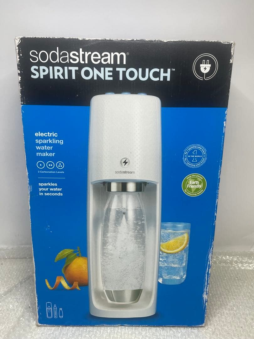 ソーダストリーム スピリットワンタッチ SSM1079 電動 ホワイト