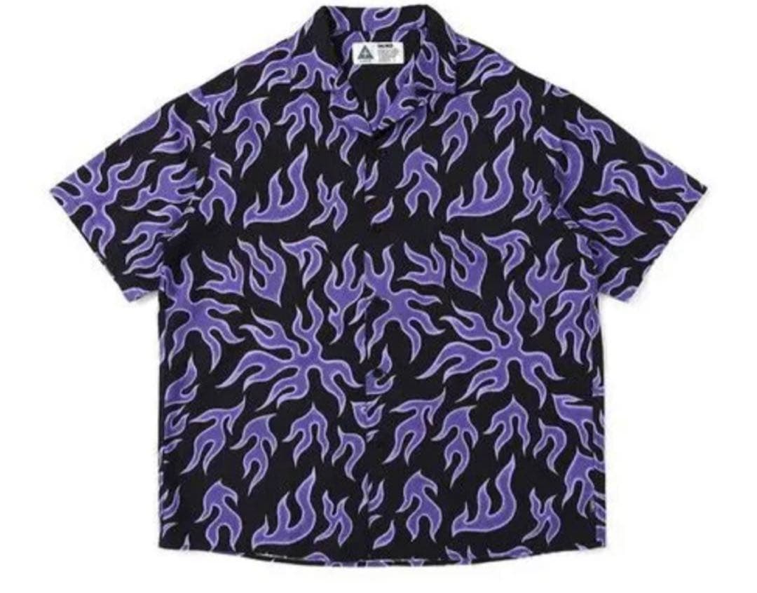 ゴ*ス様 Lサイズ S/S FIRE SHIRT チャレンジャー 半袖 ファイヤ