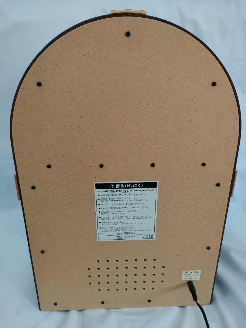 レトロ調 ジュークボックス型 CDプレーヤー ／箱・取説あり／動作確認済