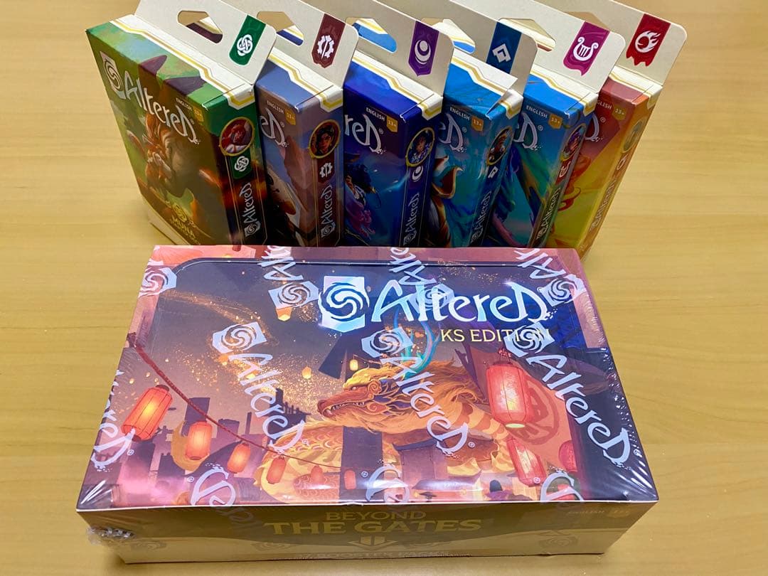 Altered TCG kickstarter box＋デッキ6種セット