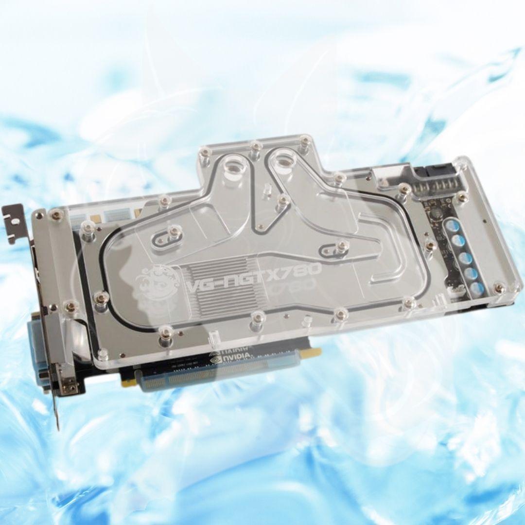 Bitspower VG-NGTX780TI ニッケルメッキ アクリルトップ