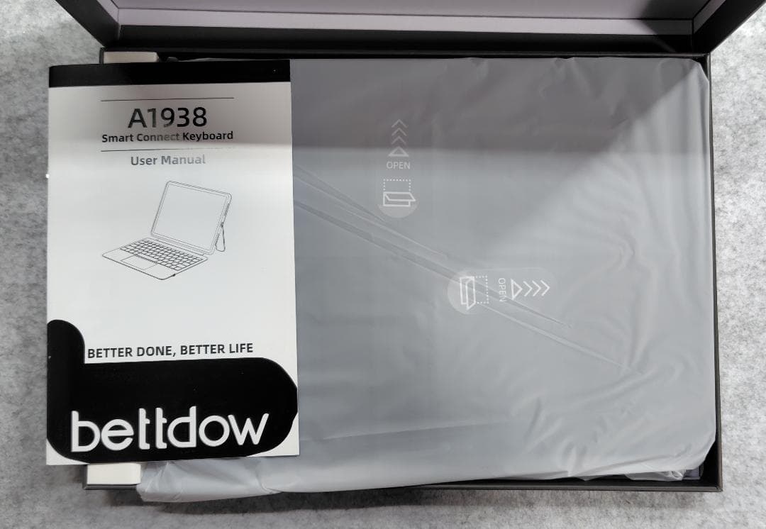 Bettdow キーボードケース スマートコネクタ充電！ Air Pro 11