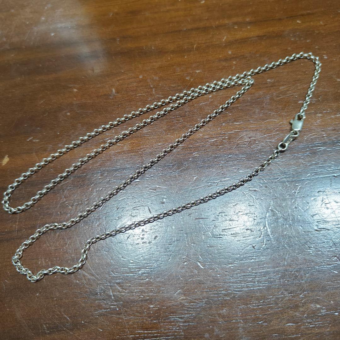 クロムハーツ ロールチェーン 59cm シルバー925