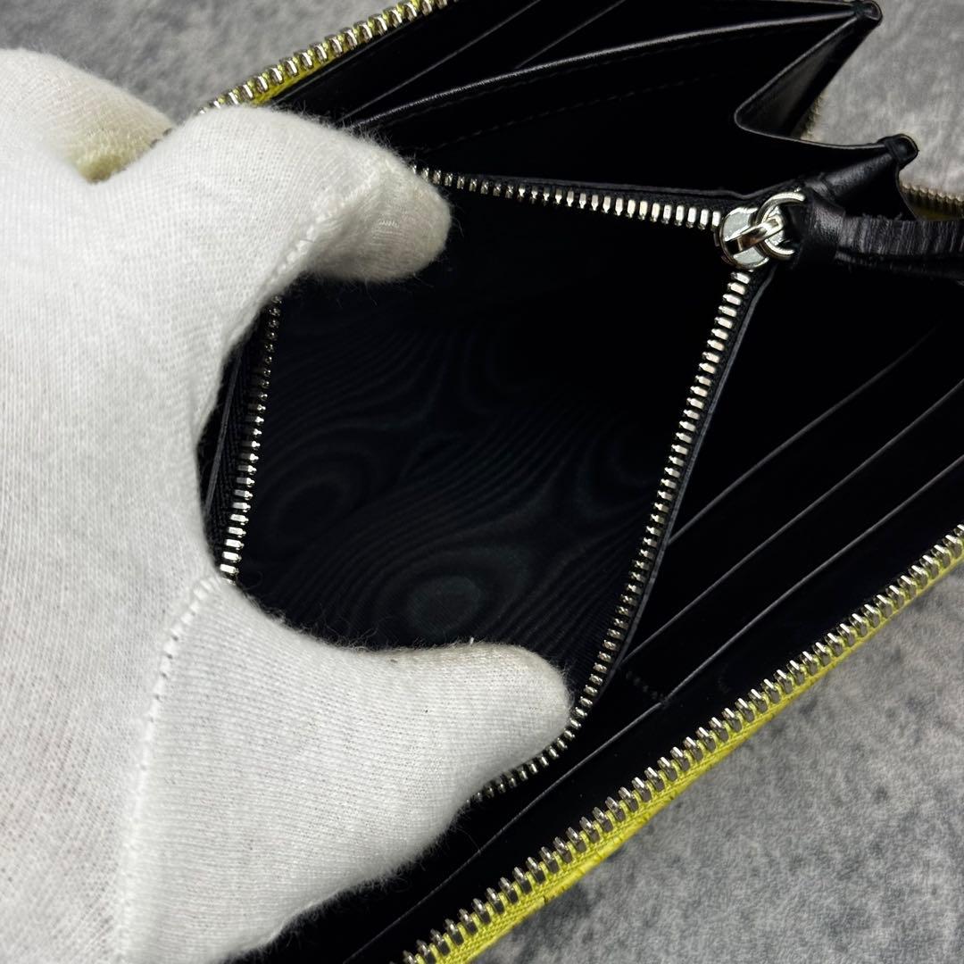 希少 極美品✨バレンシアガ エブリデイ リザード レザー ラウンドファスナー