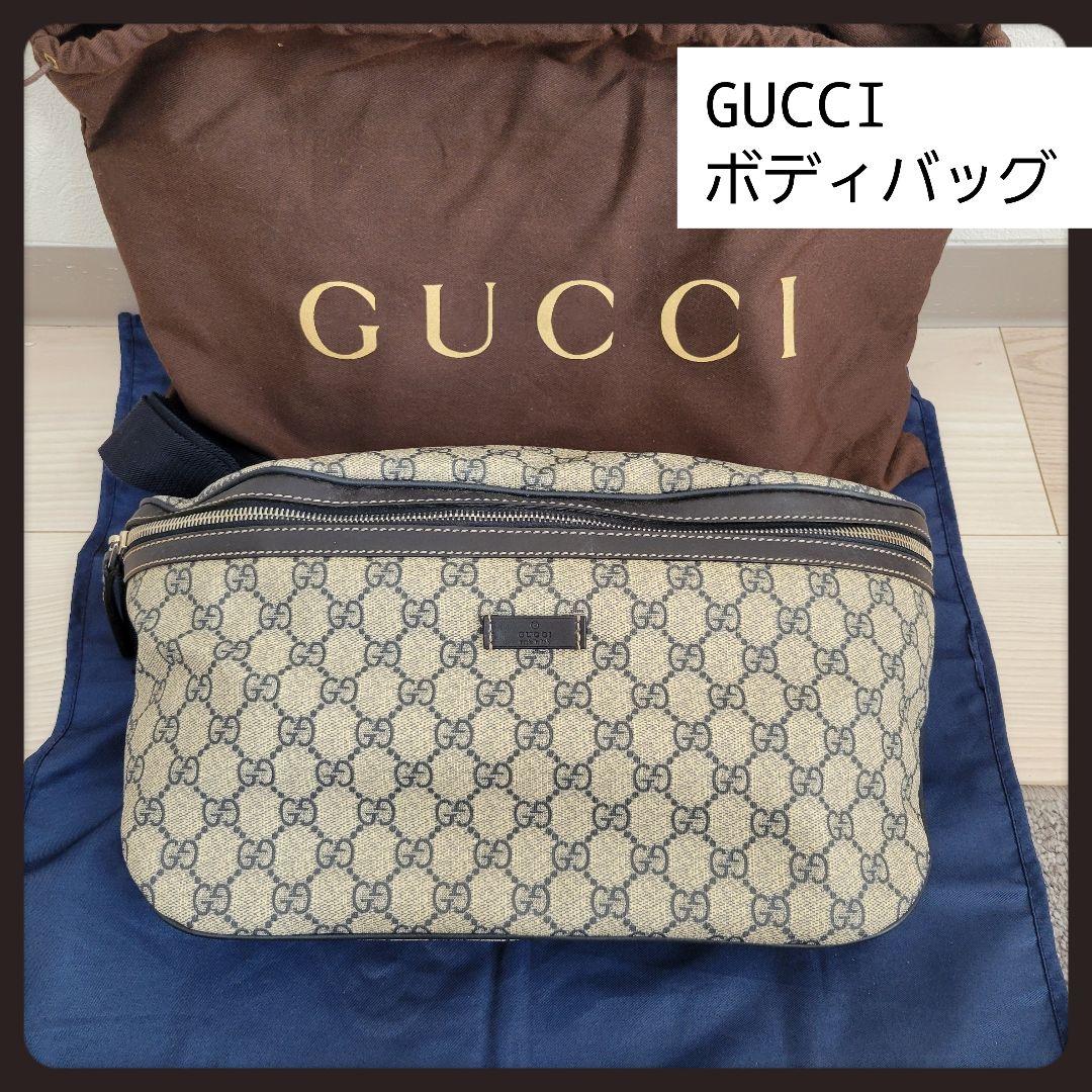 GUCCI 美品 ボディバッグ、ショルダーバッグ