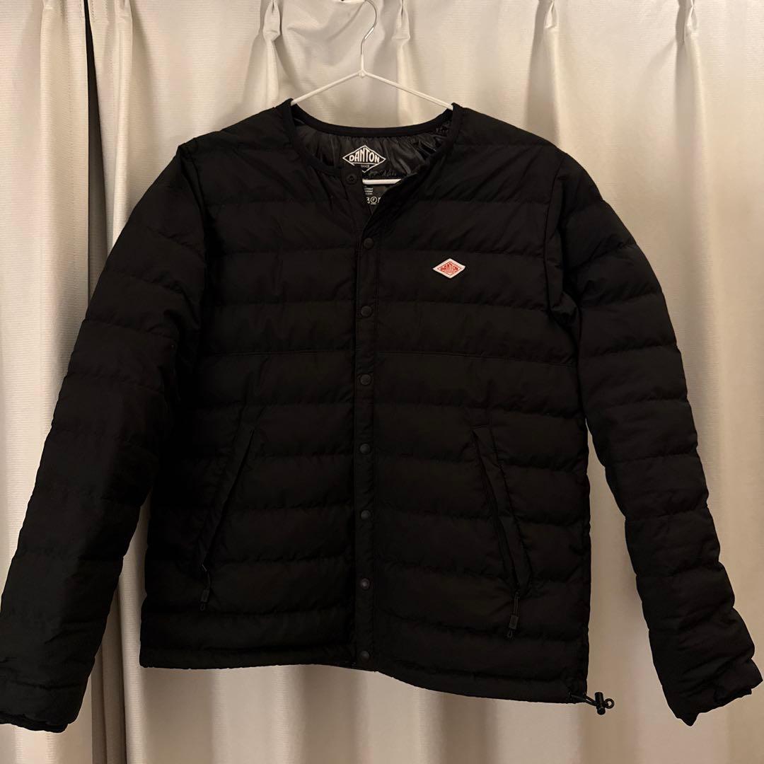 DANTON ダウン ブラック　S