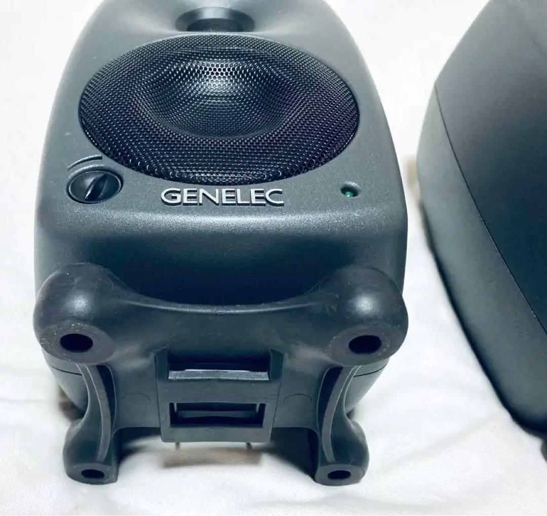 GENELEC 8020B スピーカー ペア 動作良好 台座・金具付 希少