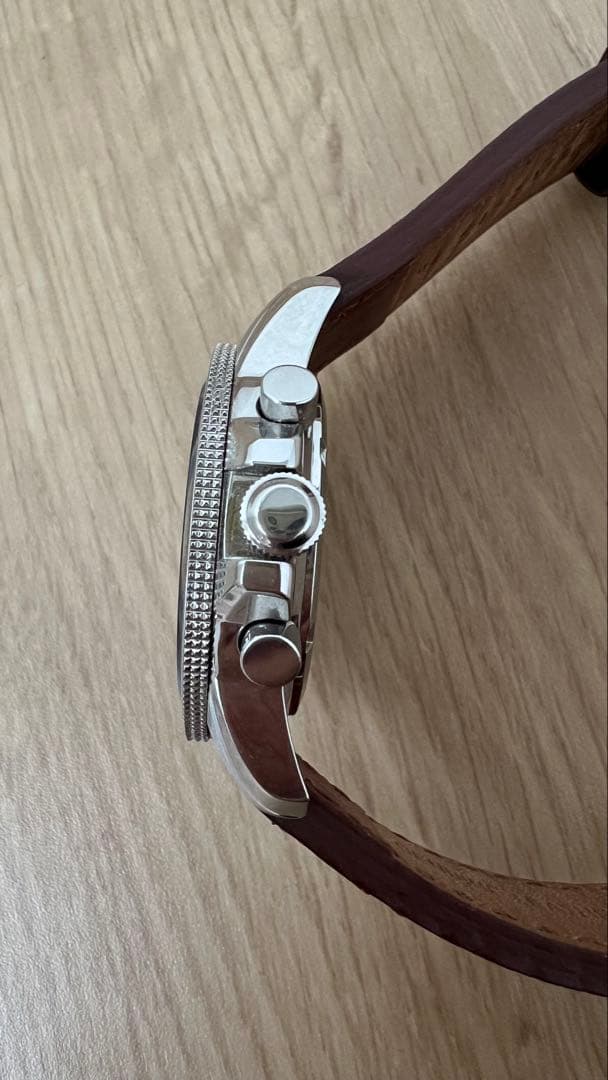 セイコー ソーラー腕時計 ミリタリーパイロット クロノグラフ 逆輸入品