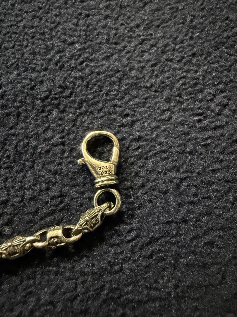 シルバー925 ダガーペンダント　アンカーチェーン (刻印あり)