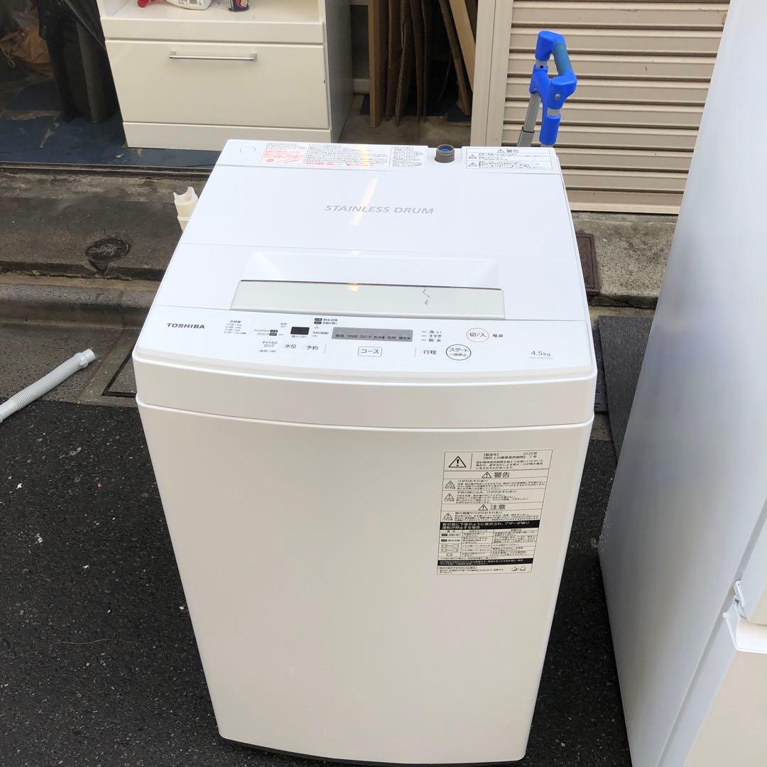 TOSHIBA AW-45M7 2020年製 4.5kg