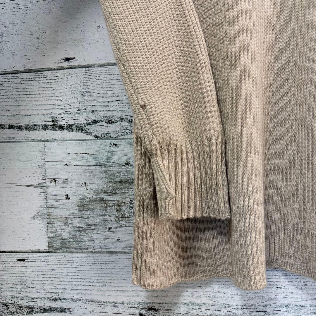 ☆最高峰白タグ☆マックスマーラ　タートルネックニット　イタリア製　Mサイズ