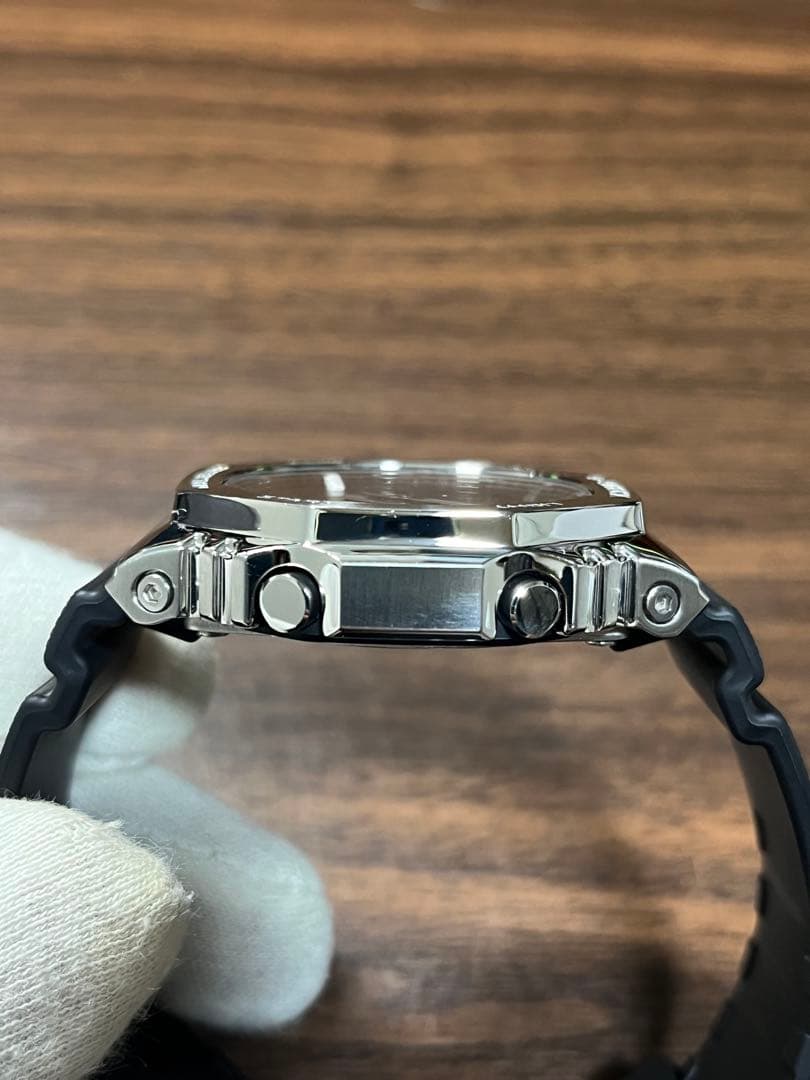 G-SHOCK GM-2100 シルバー 2月3日電池交換済み