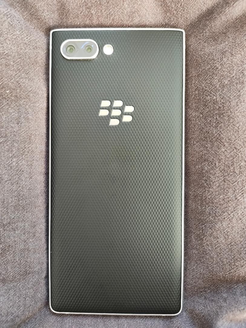【美品】BlackBerry KEY2 64GB/6GB シルバー SIMフリー