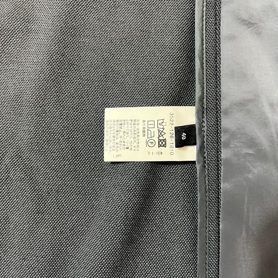 極美品 グリーンレーベルリラクシング 洗える パンツスーツ セットアップ L