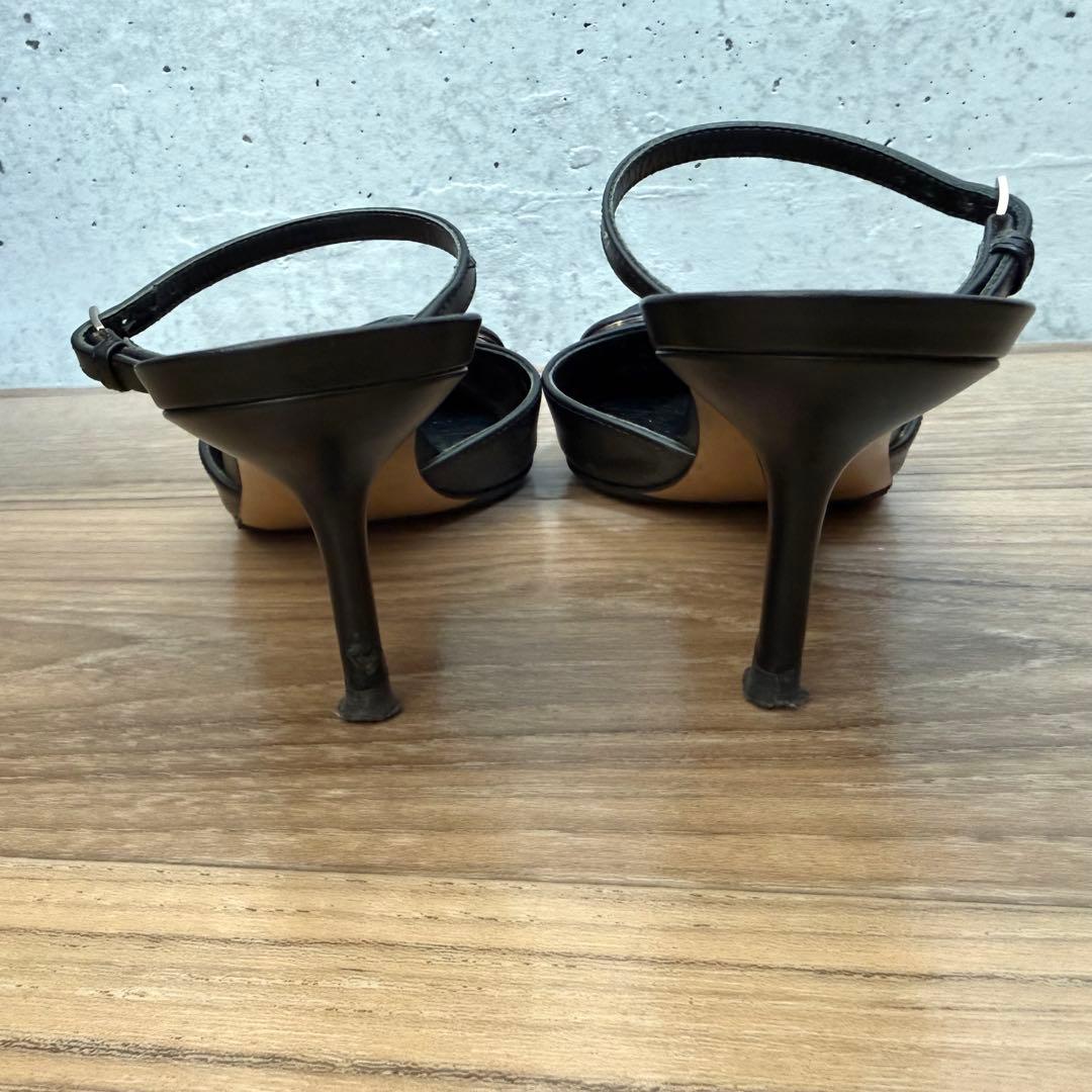 Valentino ブラック ハイヒール ポインテッドトゥ