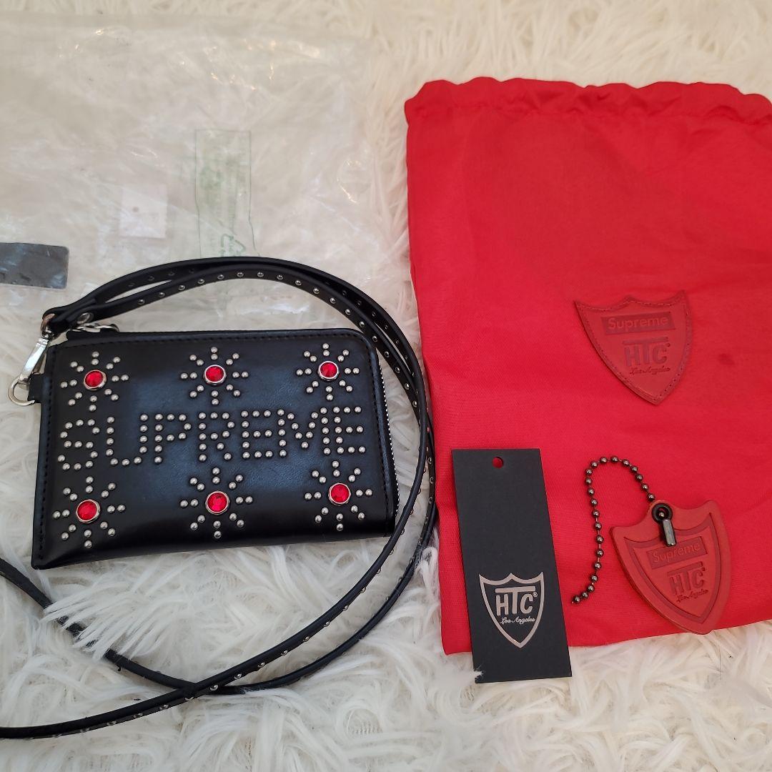⭐美品⭐SUPREME×HTC　コラボ　ショルダー　ウォレット　スタッズ　レザー