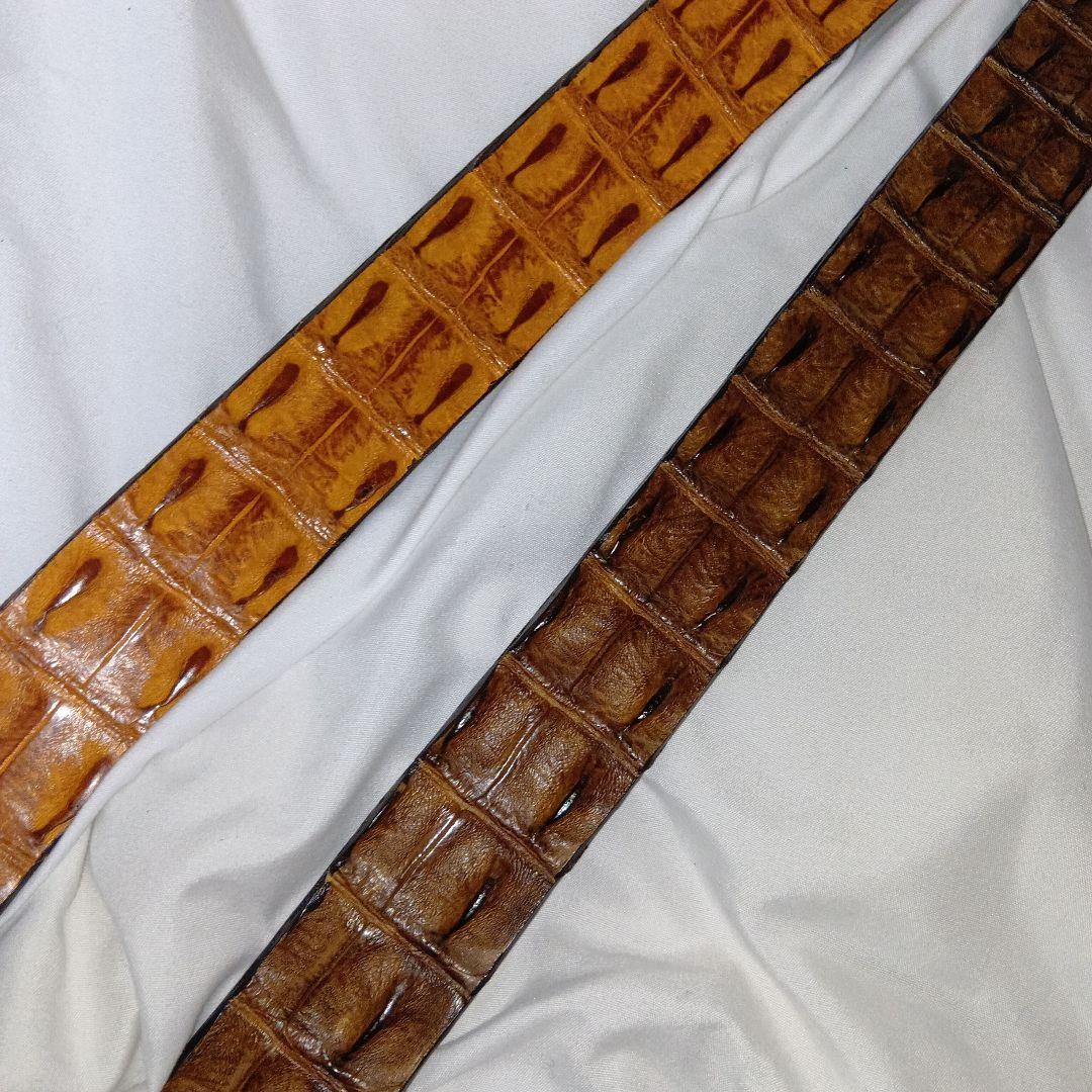 アンドレアダミコ　クロコダイルベルト　２本セット