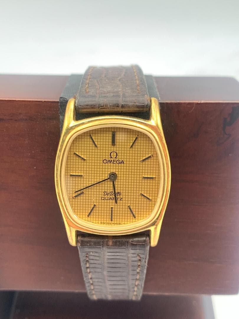 OMEGA De Ville 腕時計 クォーツ ゴールド　1387