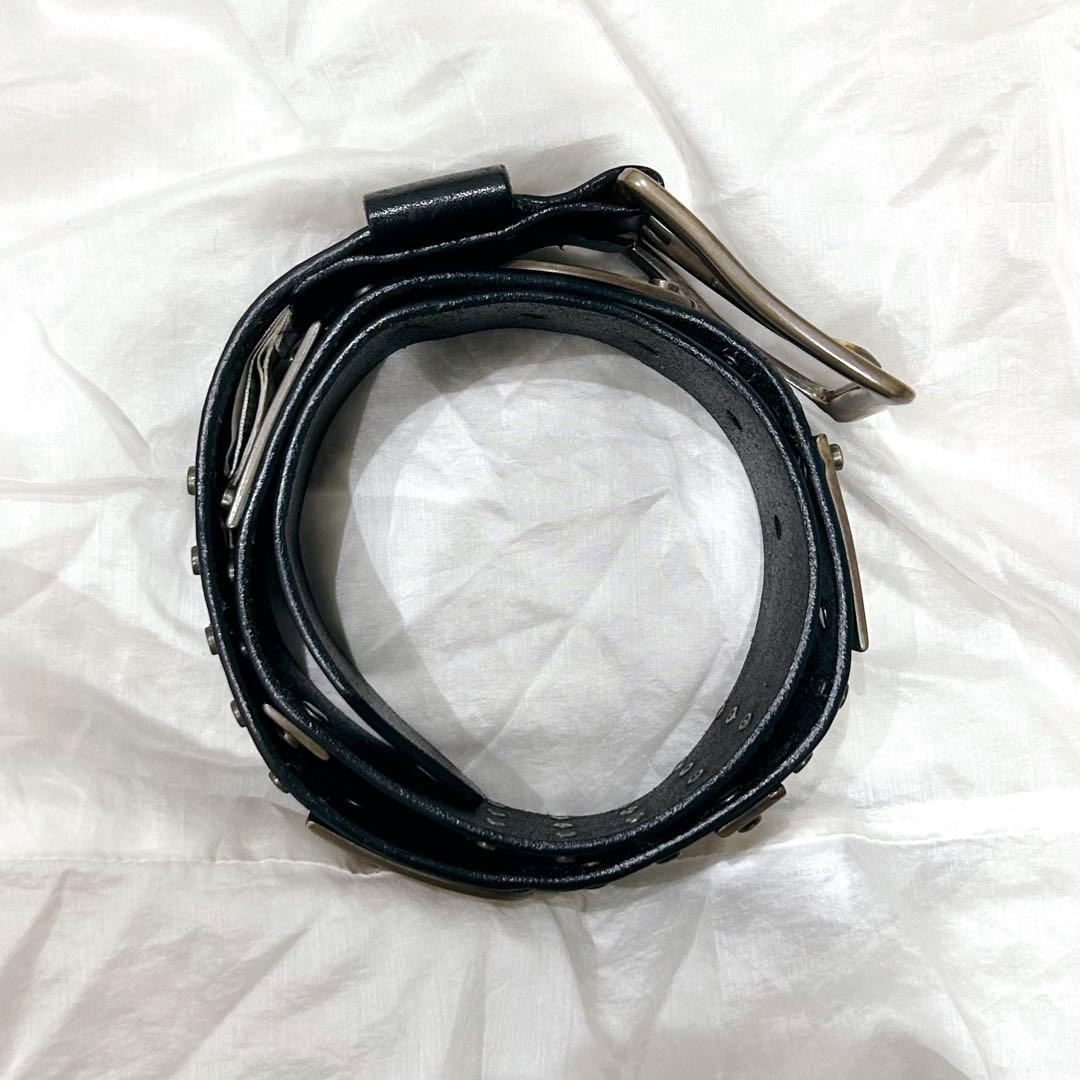 vintage diesel studs belt y2k 00’s